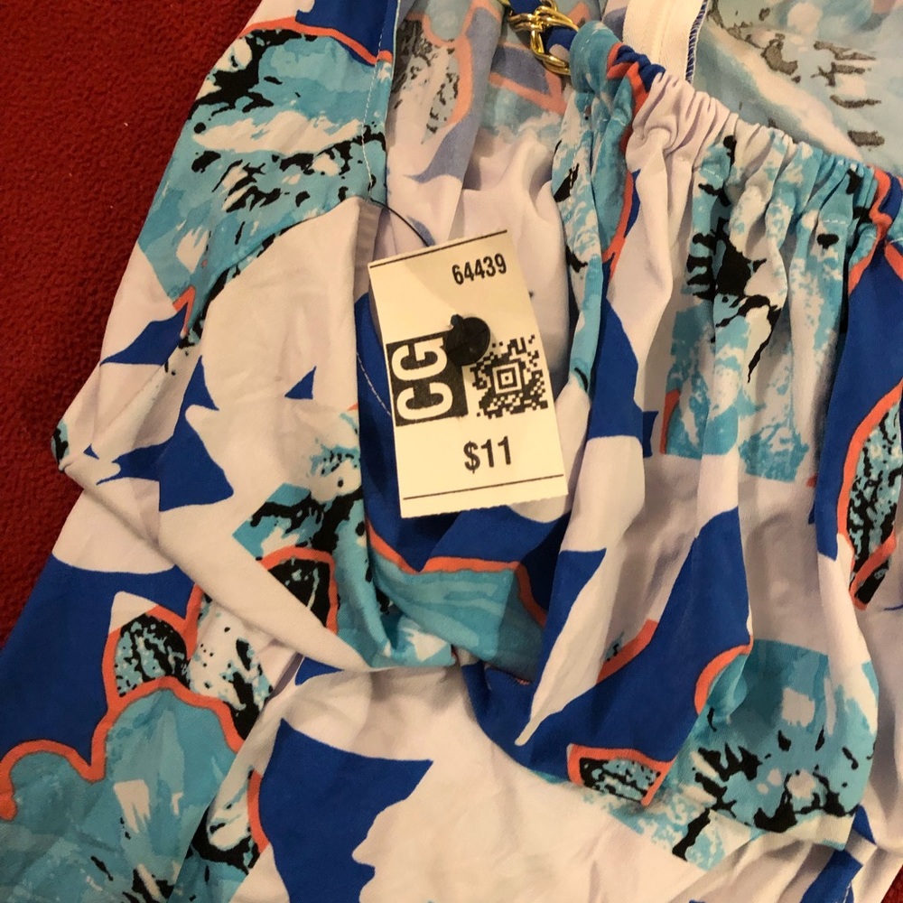 Kaari Blue sleeveless Top size Large - Picture 6 of 8